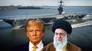 Iran vs US : फक्त न्यूक्लियर बॉम्ब नाही, अजून एका कारणासाठी इराण-अमेरिका युद्ध अटळ, US आर्मी फक्त एका ऑर्डरसाठी थांबलीय