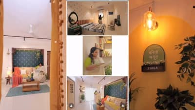 Vanita Kharat Home Video: १० बाय १० च्या घरातून थेट 23व्या मजल्यावर घर, वनिता खरातचे घर आतुन पाहिलेत का?