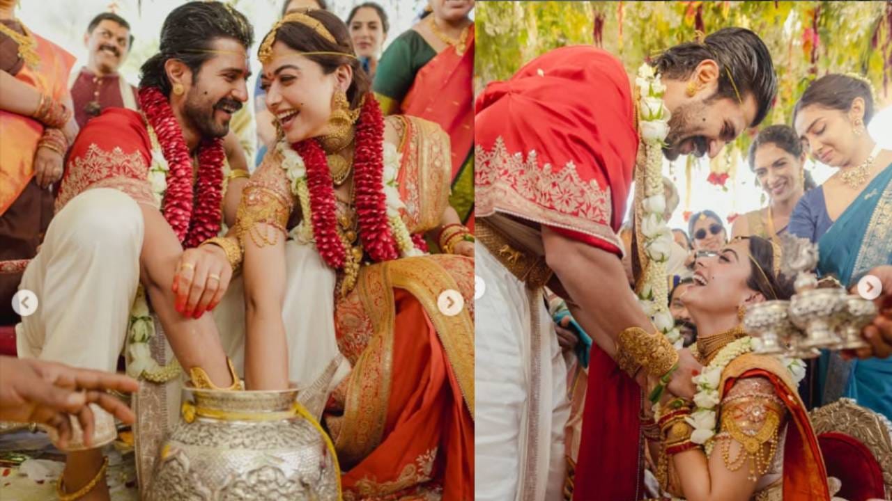 दाक्षिणात्य सुपरस्टार अभिनेत्री रश्मिका मंदाना आणि अभिनेता विजय देवरकोंडा यांचा विवाह आज, २६ फेब्रुवारी २०२६ रोजी पार पडला आहे. उदयपूरमध्ये त्यांचा शाही विवाहसोहळा आयोजित करण्यात आला होता.