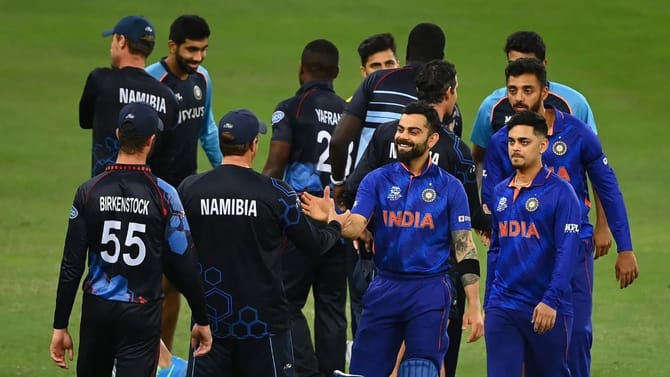 नामिबिया विरुद्ध खेळलेल्या 4 खेळाडूंचं करियर संपलं