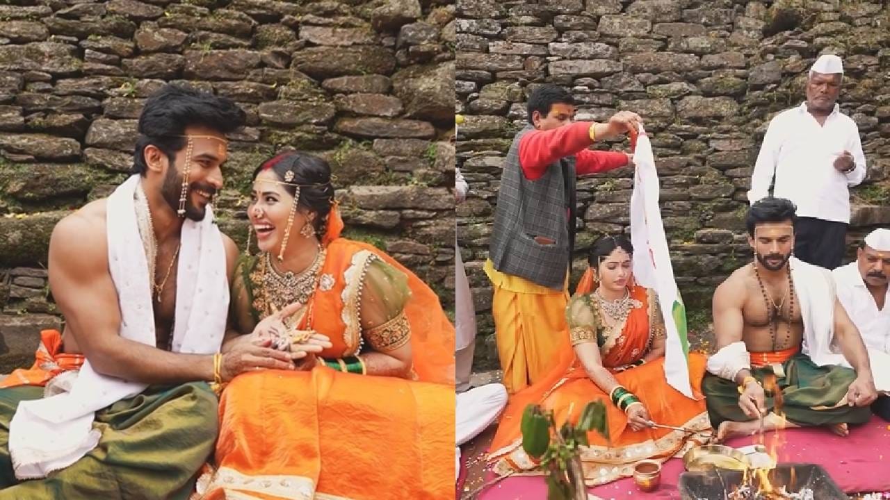 याआधी उत्तराखंडमधील हरिद्वार इथल्या गंगाघाटवर या दोघांनी साखरपुडा केला. गंगाघाटवर साखरपुडा करण्याचं स्वप्न पूर्ण झालं विशू, असं कॅप्शन लिहित अक्षयाने साखरपुड्याचे खास फोटो पोस्ट केले होते. 
