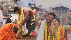 जे अनेकांचं स्वप्न, त्याचठिकाणी विशाल निकमने बांधली लग्नगाठ, पहा फोटो.