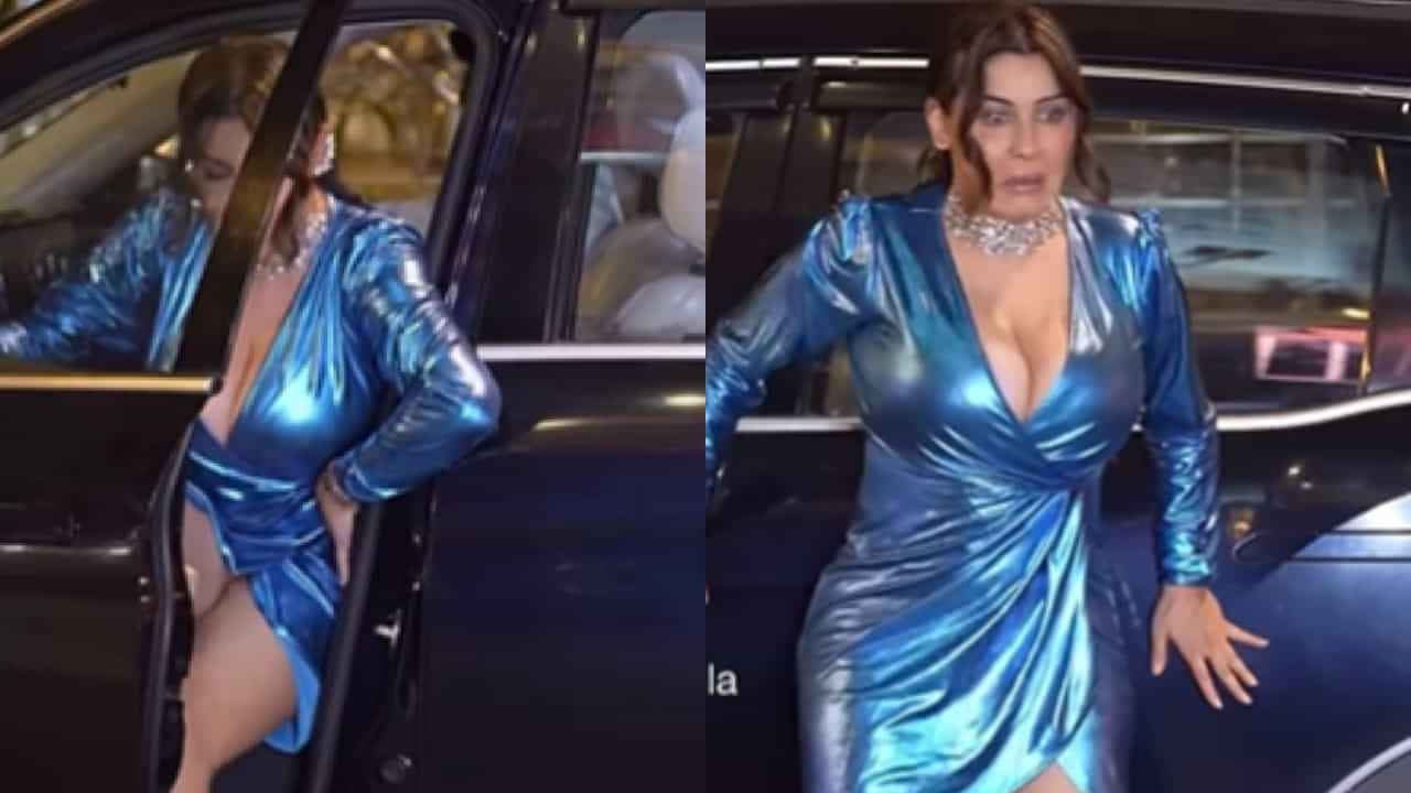 आधी झाली Oops Moment शिकार, नंतर थोडक्यात वाचला जीव, बिग बॉस अभिनेत्री पापाराझींसमोरच ओरडली, Video व्हायरल