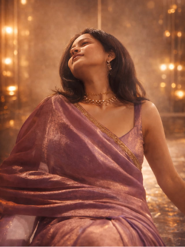 तुझ्या त्या देखण्या रुपाला.. शिवाली परबचं साडीमध्ये मनमोहक सौंदर्य