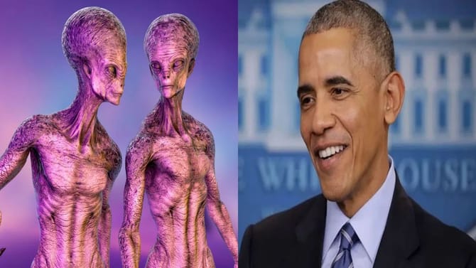 एलियन्सबाबत सर्वात मोठा दावा, बराक ओबामांचे खळबळजनक विधान
