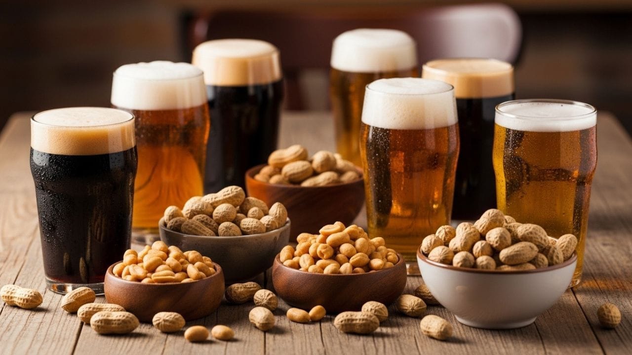 पुन्हा तिथे बुडबुडे चिकटतात आणि त्यांना वर आणतात. जोपर्यंत बिअरमधील कार्बन डायऑक्साइड संपत नाही, तोपर्यंत शेंगदाण्यांचा हा डान्स सुरूच राहतो.