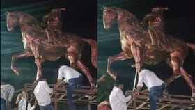 चिखला काकड गावात शिवरायांच्या पुतळ्यावरुन संघर्ष पेटला, संचारबंदी लागू.