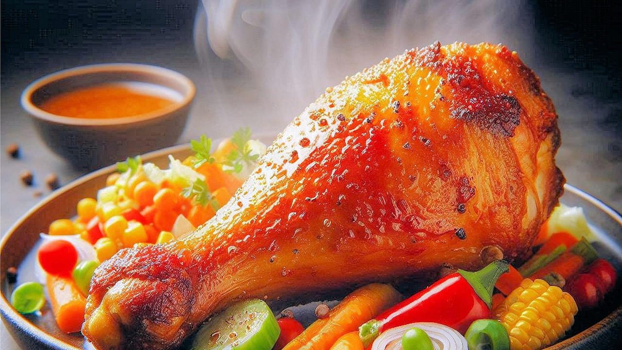 चिकन लेग पीसमध्ये डार्क मीट असते. यामध्ये पांढऱ्या मांसाच्या तुलनेत चिकन ब्रेस्ट आणि चरबीचे (Fat) आणि कोलेस्ट्रॉलचे प्रमाण जास्त असते. यामुळे व्याधी असलेल्या व्यक्तींनी विचारपूर्वक सेवन करणे गरजेचे आहे.