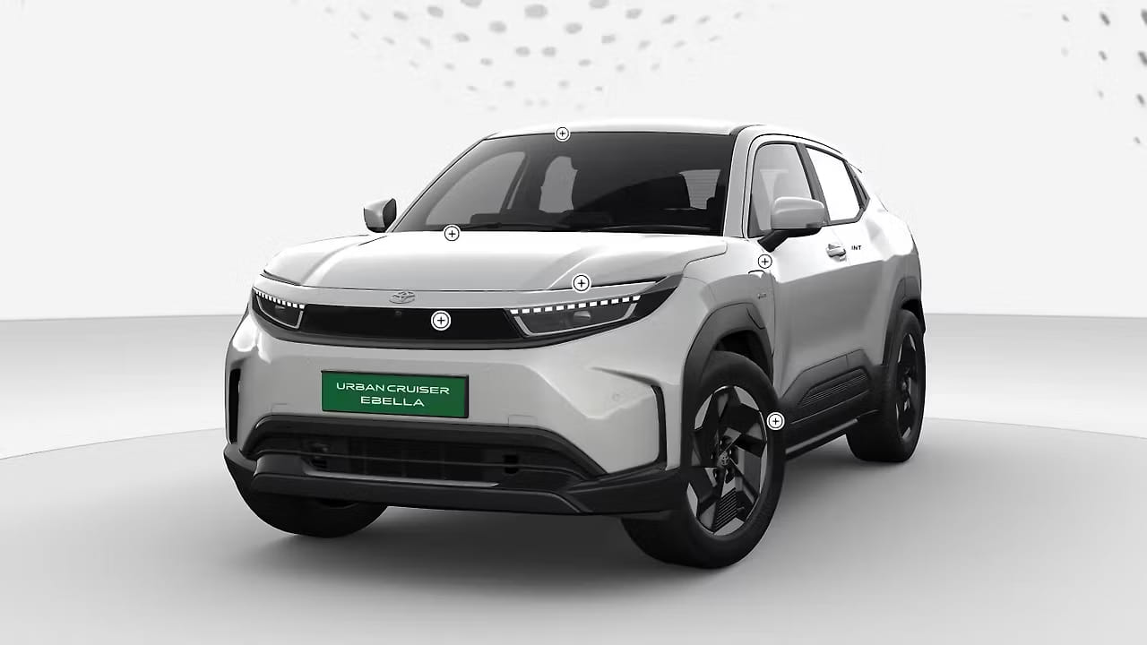 टोयोटा आणि मारुती यांच्या सहकार्याने विकसित होणारी टोयोटाची पहिली इलेक्ट्रिक एसयूव्ही ‘अर्बन क्रूझर एबेला’ देखील 2026 मध्ये येण्याची शक्यता आहे. ही कार एकदा चार्ज केल्यानंतर 543 किमी अंतर पार करते. 
