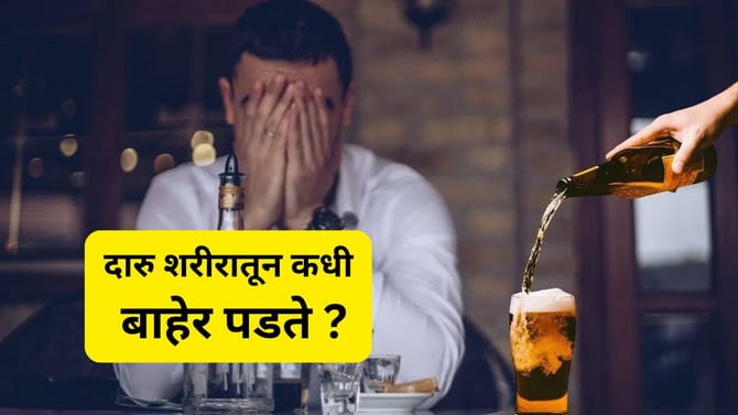 दारु शरीरातून संपूर्णपणे बाहेर पडण्यासाठी किती वेळ लागतो ? वाचाल तर...