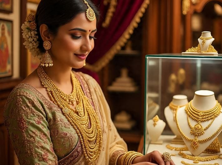 ही भाववाढ होण्याआधी सोन्याचा भाव 1,52,700 रुपये प्रति 10 ग्रॅम रुपये होता. 29 जानेवारी रोजी सोन्याचा भाव  थेट 1,83,000  रुपये प्रति 10 ग्रॅम रुपये एवढ्या उच्चांकावर गेला होता. त्यानंतर सोन्याच्या किमतीत साधारण 30300 रुपयांची घट झाली होती. आता पुन्हा एकदा सोन्याचा भाव वाढू लागला आहे. (फोटो सौजन्य- मेटा एआय)