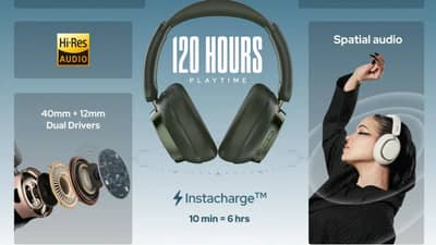 120 तासांपर्यंत चालणारा उत्तम बॅटरी लाइफसह लाँच झाला हा हेडफोन, जाणून घ्या उत्तम फिचर्स