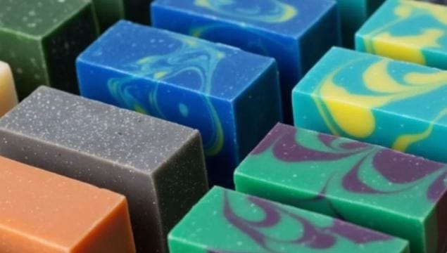 भांडी धुण्यासाठी वापरावयाचा साबण घरीच तयार करायचा असेल तर तुमच्याकडे, एक साबण, व्हिनेगर, मीठ, ग्लिसरीन, लिंबू, लव्हेंडर,पेपरमिंट असणे गरजेचे आहे. घरच्या घरीच साबण तयार करायचा असेल तर साबणाचे काही तुकडे करा. साबणाचे बारिक तुकडे केले तरी चालतील. साबणाचा तुकडा आणि पाणी यांना मंद आचेवर उकळायला टाका. पाणी न उकळू देता उकळणे चालूच ठेवा. त्यानंतर या मिश्रणात व्हिनेगर टाका टाका. 