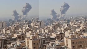 जग हादरलं! इराणचा इस्रायलवर सर्वात मोठा हल्ला, 105 क्षेपणास्त्र डागले.