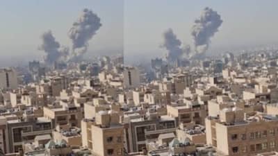 Iran Israel War : जग हादरलं! इराणचा इस्रायलवर सर्वात मोठा हल्ला, 105 क्षेपणास्त्र डागले; आता युद्ध आणखी भडकणार