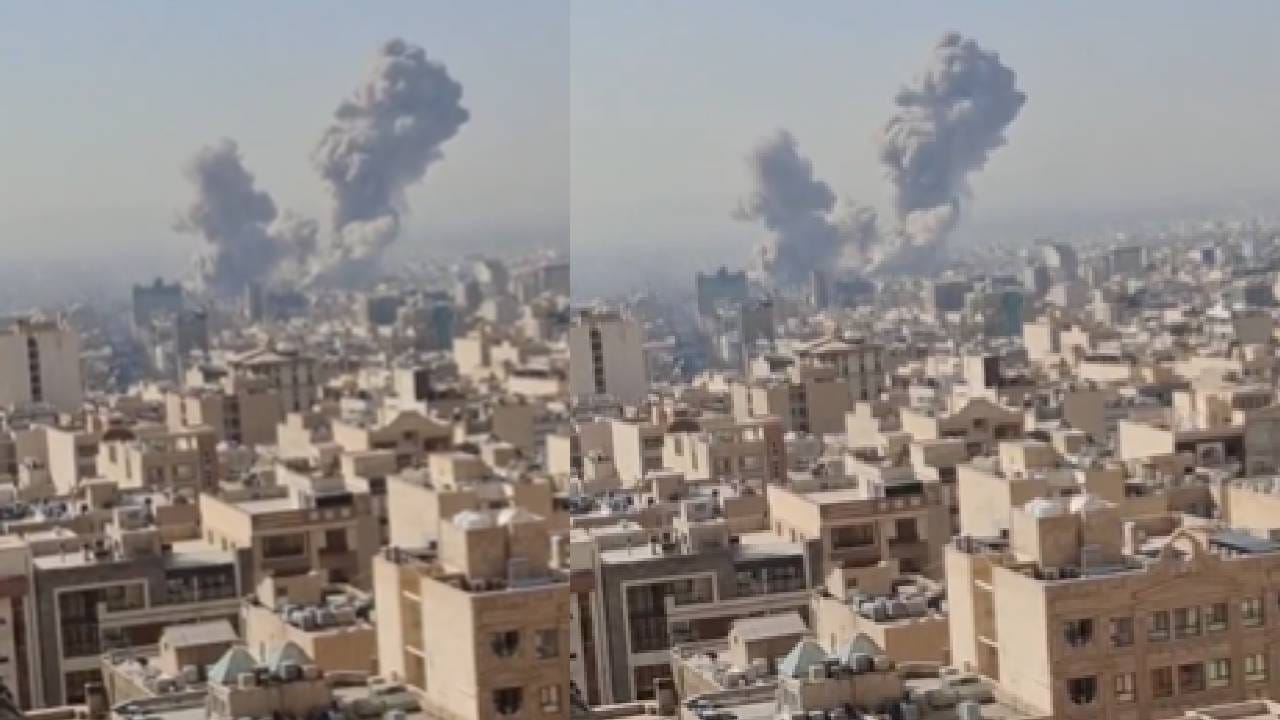 Iran Israel War : जग हादरलं! इराणचा इस्रायलवर सर्वात मोठा हल्ला, 105 क्षेपणास्त्र डागले; आता युद्ध आणखी भडकणार Iran Israel War : जग हादरलं! इराणचा इस्रायलवर सर्वात मोठा हल्ला, 105 क्षेपणास्त्र डागले; आता युद्ध आणखी भडकणार