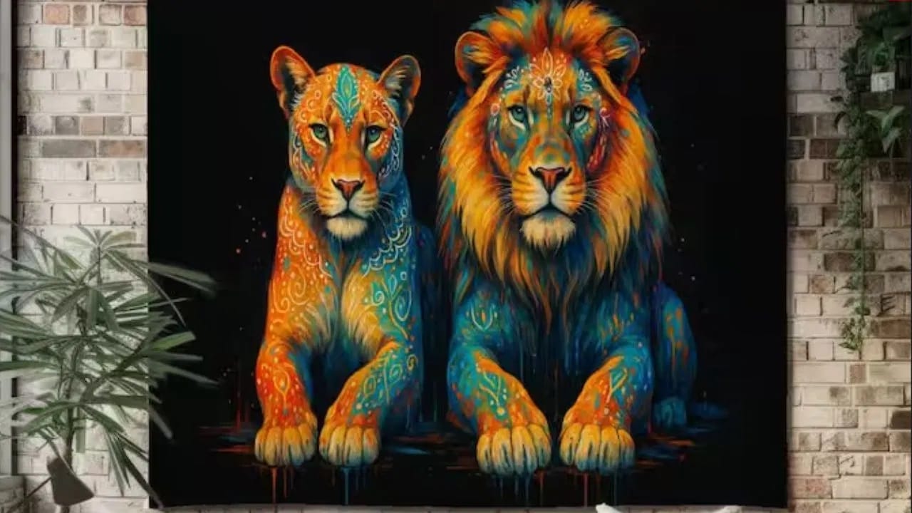  आर्थिक आणि मानसिक परिणाम: सिंहासारख्या आक्रमक प्रतिमा नकारात्मकता वाढवू शकतात, ज्यामुळे मानसिक अशांतता आणि आर्थिक नुकसान होऊ शकते.