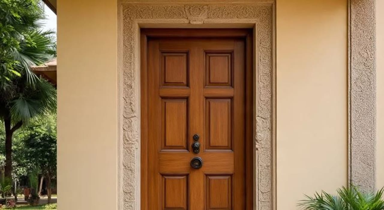 भारतात हिंदू धर्मामध्ये वास्तूशास्त्राला खूप महत्त्व आहे. वास्तूशास्त्रात घराच्या दरवाजाबाबत काही नियम सांगितलेले आहेत. या नियमांचे पालन न केल्यास तुमच्या घरात नकारात्मक उर्जा येऊ शकते. त्यामुळे हे नियम कोणते आहेत, ते जाणून घेऊ या...