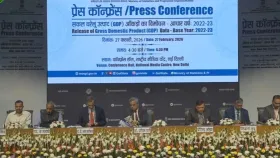 सांख्यिकी व कार्यक्रम अंमलबजावणी मंत्रालयाने सादर केली नवीन GDP सिरीज.