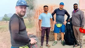 फॉरेनचा पॅराग्लायडर भरकटला, थेट पुण्यात पोहोचला; पुढे घडलं असं काही....