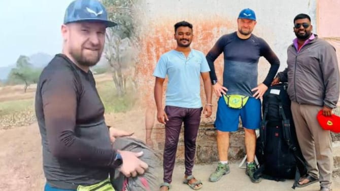 फॉरेनचा पॅराग्लायडर भरकटला, थेट पुण्यात पोहोचला; पुढे घडलं असं काही...
