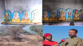 खंडोबाच्या मंदिरात आक्रित घडलं... पांडवकालीन शिवलिंग गायब, एकच खळबळ.