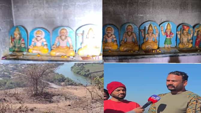 खंडोबाच्या मंदिरात आक्रित घडलं... पांडवकालीन शिवलिंग गायब, मध्यरात्रीच... पुण्यात खळबळ