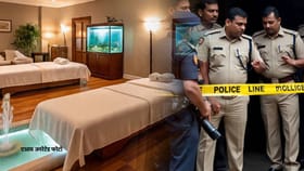 पुण्यात स्पा सेंटरवर पोलीस येताच तिनं खोलीतून घेतली उडी!.