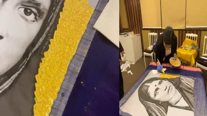 मुंबईतल्या या महागड्या साडीच्या किंमतीत येतील तब्बल 40 आलिशान फ्लॅट्स; या साडीत असं आहे तरी काय?