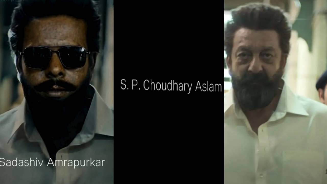  चौधरी अस्लम खान-  'धुरंधर' चित्रपटात संजय दत्तने साकारलेली भूमिका ही सिंध पोलीस चौधरी अस्लम यांच्या आयुष्यावर प्रेरित आहे, असे म्हणतात. मराठीत ही भूमिका ज्येष्ठ अभिनेते सदाशिव अमरापूरकर यांनीच खणखणीत साकारली असती ना..