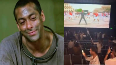 सलमानच्या 23 वर्षे जुन्या चित्रपटाचा बॉक्स ऑफिसवर धुमाकूळ, प्रचंड गर्दी, त्या गाण्यावर सर्वच थिरकले