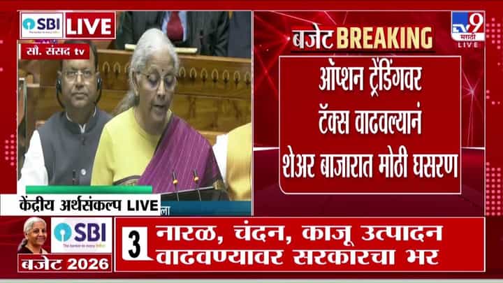 शेअर बाजारात मोठी घसरण, सेन्सेक्स 1150 अंकांनी घसरला शेअर बाजारात मोठी घसरण, सेन्सेक्स 1150 अंकांनी घसरला