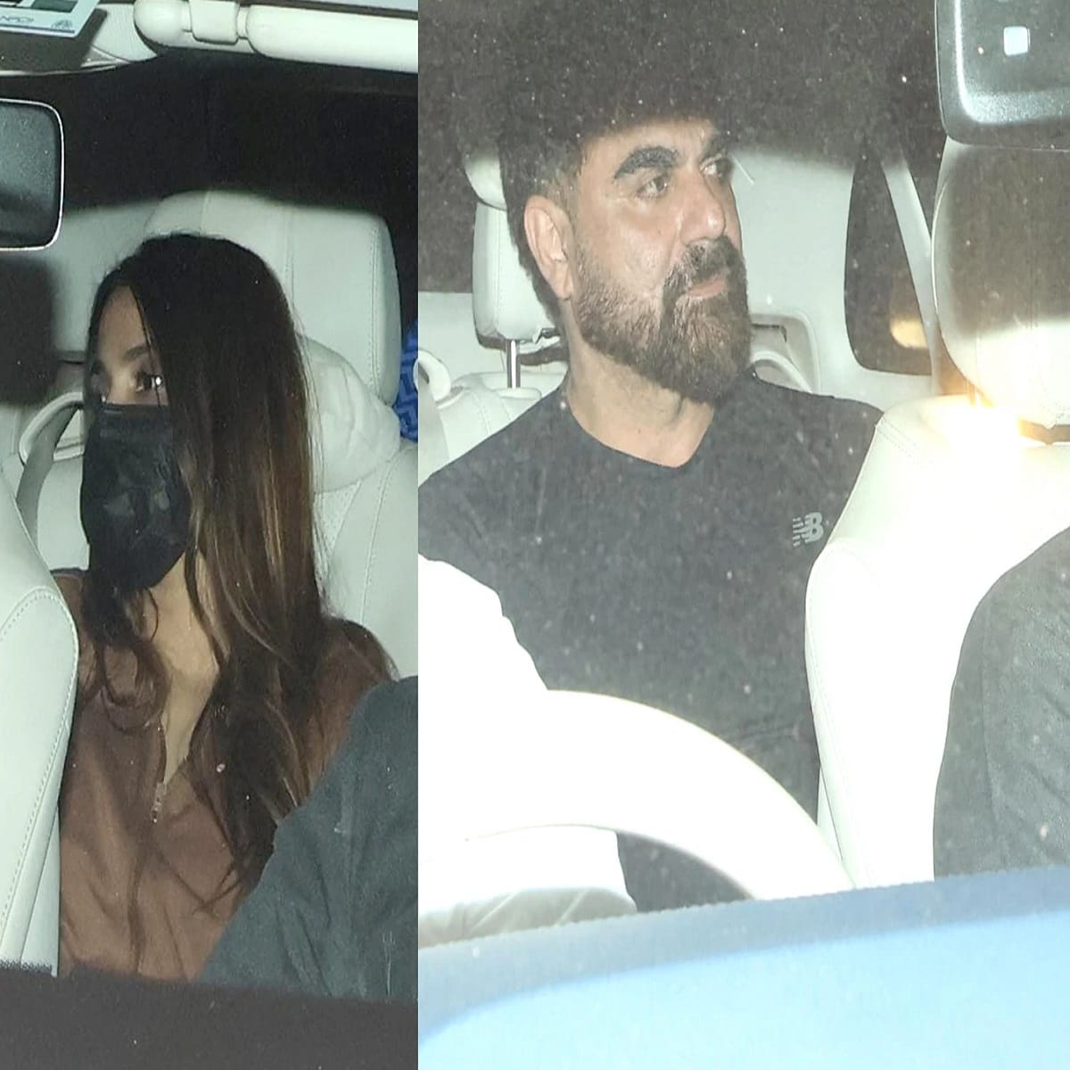 अभिनेता अरबाज खान  आणि शूरा खान देखील वडील सलमान खान यांना भेटण्यासाठी रुग्णालयात पोहचली होती. शूरा हिने चेहऱ्यावर  मास्क  लावला होता आणि दोघांच्या चेहऱ्यावर देखील निराशा होती. 