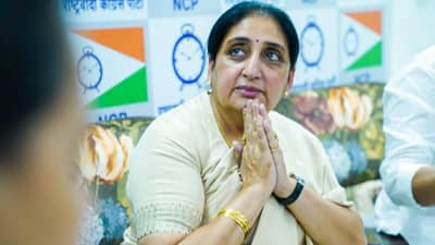 राष्ट्रवादीच्या अध्यक्षा होताच सुनेत्रा पवार भावुक, अजितदादांची आठवण काढत म्हणाल्या, यापुढे पक्ष...