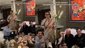 मागे देव, समोर दारू.. उदित नारायण, अभिजीत यांच्यावर भडकले नेटकरी.