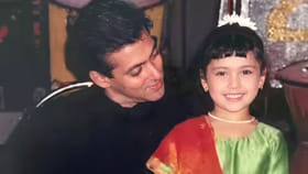 सलमान खानसोबत दिसणारी ही छोटी मुलगी कोण? आता सौंदर्यामुळे आली चर्चेत.