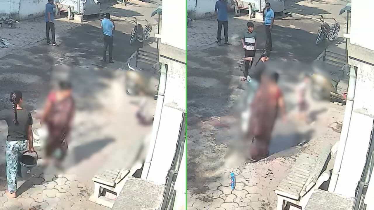 नातवाने रंग उडवताच सख्ख्या आजीने जे केलं ते शत्रूही करणार नाही; महाराष्ट्रातील धक्कादायक घटनेचा CCTV