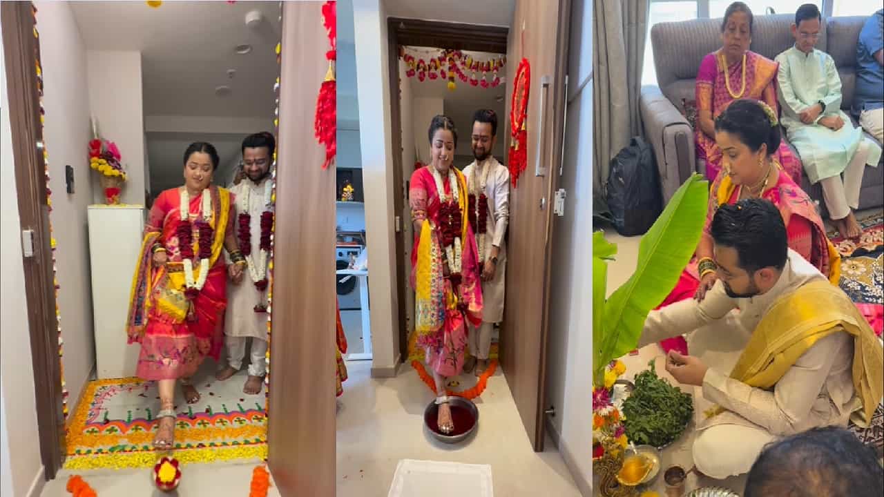 Video: सासरी शेवंताचं मेठ्या थाटात स्वागत, अभिनेत्रीने घेतलेला उखाणा तुम्ही कधी ऐकलाय?