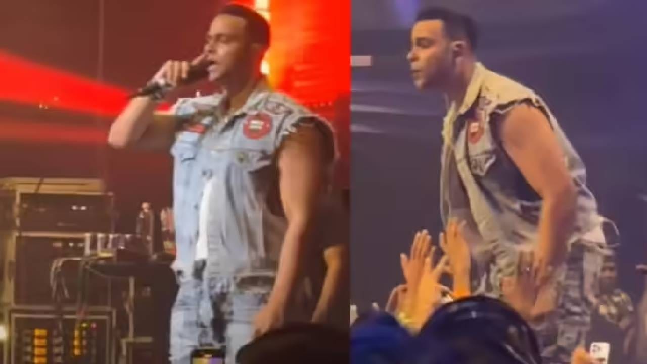 Video : प्रसिद्ध गायकाचा स्टेजवर किळसवाणा प्रकार; चाहत्यावर थुंकला अन्..