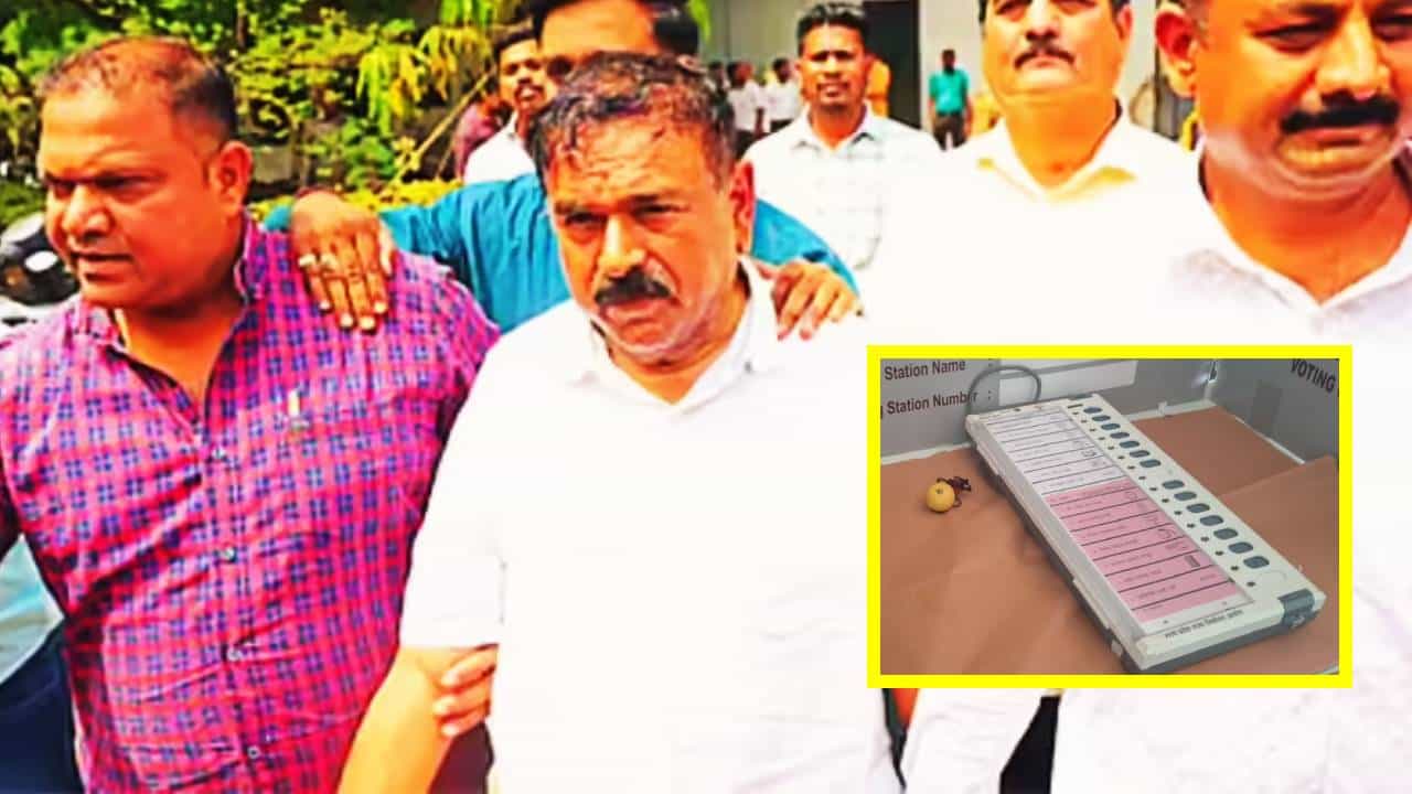 Ashok Kharat: अशोक खरातचा अजून एक प्रताप, थेट EVM वर जादूटोणा, प्रकरण तरी काय?