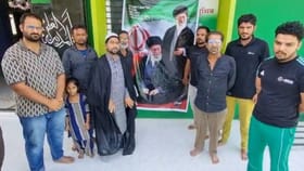 हल्ला इराणवर तीन दिवसाचा दुखवटा बीडमध्ये; अमेरिका, इस्रायलचा झेंडा....