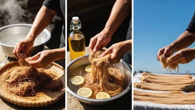 भांडी घासण्यासाठी नारळाच्या सालापासून स्क्रबर, जाणून घ्या कसा बनवायचा आणि त्याचे फायदे