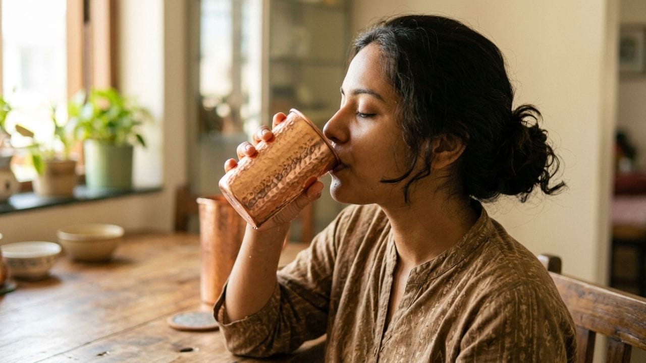 कोणतीही गोष्ट अति प्रमाणात केल्यास ती नुकसान करते. जर तुम्ही दिवसभर फक्त तांब्याच्या भांड्यातीलच पाणी पीत असाल, तर शरीरात तांब्याचे प्रमाण गरजेपेक्षा जास्त होऊ शकते. यामुळे जुलाब, मळमळ किंवा पोटदुखी यांसारखे लक्षणे दिसू शकतात.