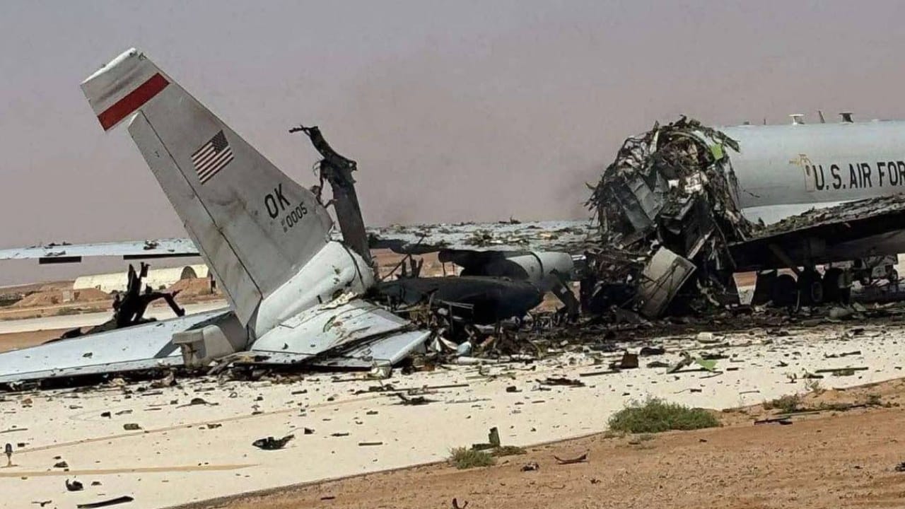 इराणचा सौदीच्या प्रिन्स सुलतान एअर बेसवर मोठा हल्ला, अमेरिकेचे हेरगिरी करणारे विमान नष्ट,किती आहे किंमत ?