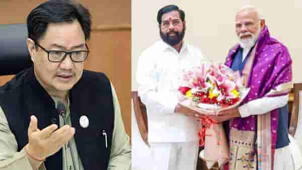 आधी किरेन रिजिजू, नंतर मोदींशी भेट! दिल्लीत नेमकं काय घडतंय? दीड तासाच्या भेटीबाबत एकनाथ शिंदे यांनी काय सांगितलं?