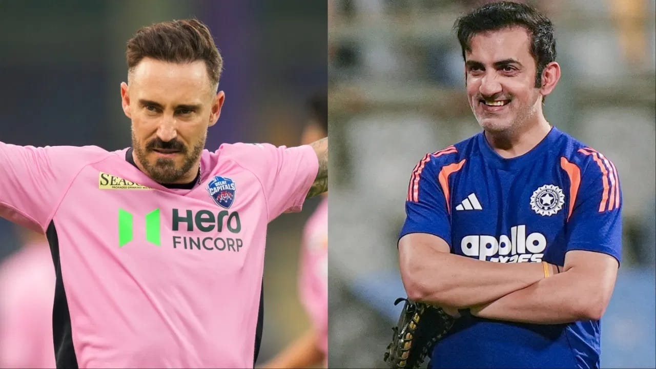 "फाफने गंभीरचं कौतुक केलं. तसेच फाफने गंभीर कट्टर प्रतिस्पर्धी असल्याचं म्हटलं. आपण कुणाला आवडतो की नाही याची गंभीरने कधीच पर्वा केली नाही", असं फाफने म्हटलं. "तुम्ही कर्णधार किंवा त्याच्या विरुद्ध खेळणारे खेळाडू असाल तर निश्चित तुमचा पराभूत करण्याचा प्रयत्न असेल, कारण विरोधी टीम म्हणून त्यांची खेळण्याची पद्धतच तशी आहे", असं फाफने म्हटलं. (Photo Credit: PTI)