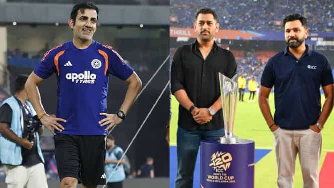 कोच साहेब तुमचं हसू! धोनीच्या वक्तव्यावर गौतम गंभीरने दिलं उत्तर, मला वाटतं एक दिवस तो माझ्या जागी...