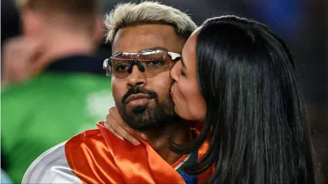 T20 World Cup 2026 Final: हार्दिक पांड्याने माहिका पत्नी असल्याचं केलं जाहीर, मैदानात KISS केलं