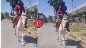 Video: पेट्रोल पंपावर लांबच्या लांब रांगा, पठ्ठ्याने केला भयानक जुगाड.