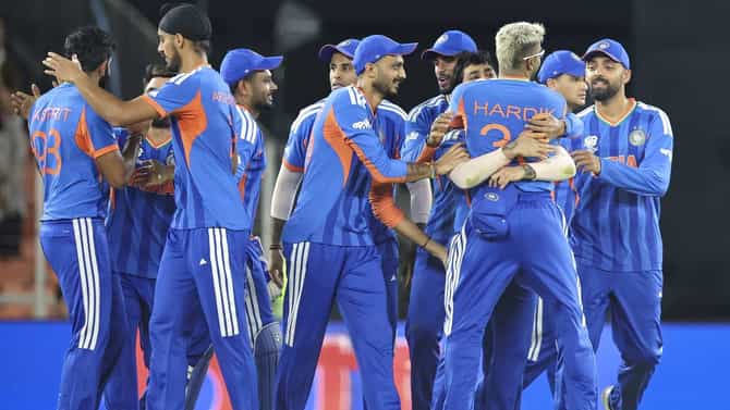 IND vs NZ, T20 World Cup Final Score Update : टीम इंडिया चॅम्पियन, सलग दुसऱ्यांदा जेतेपदावर नाव कोरलं